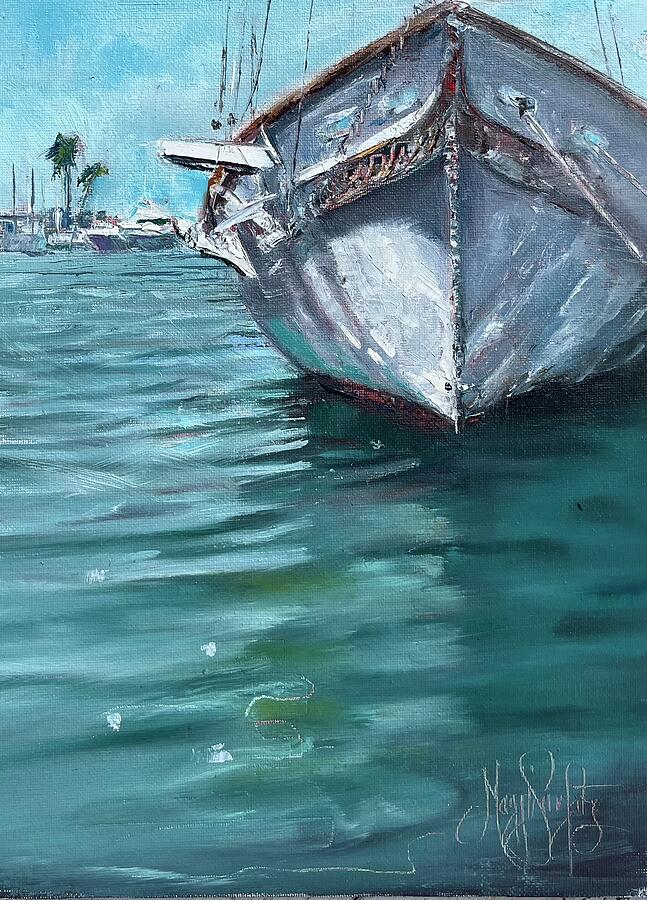 Key West Bow  Painting by Maggii Sarfaty