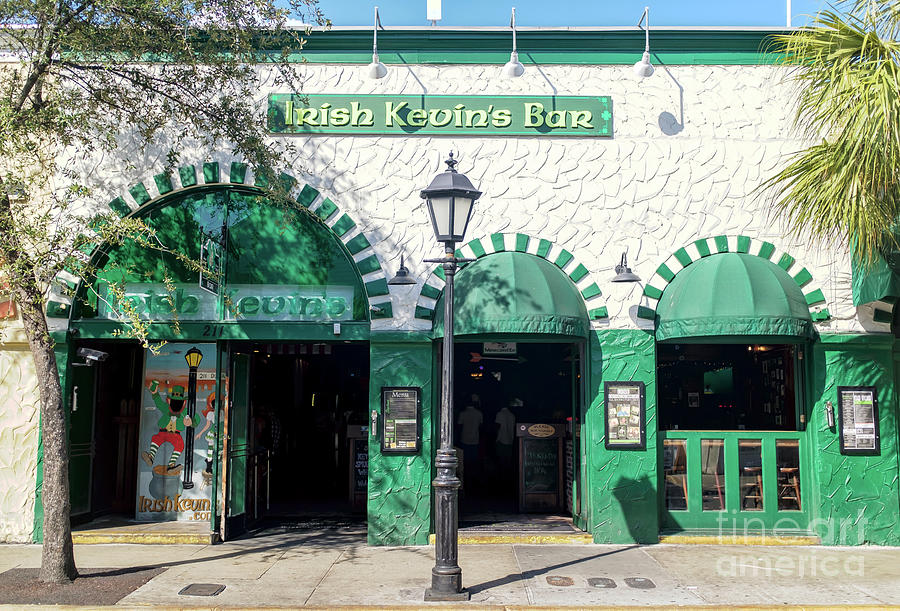Key West Irish Kevins Bar in Florida Photograph by John Rizzuto