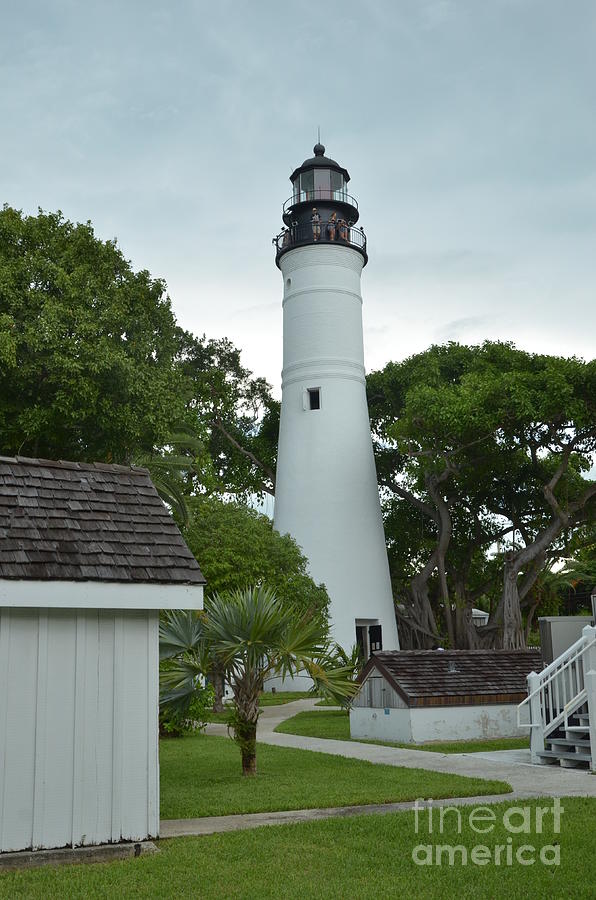 Key West Lighthouse #1 Photograph by Bob Sample