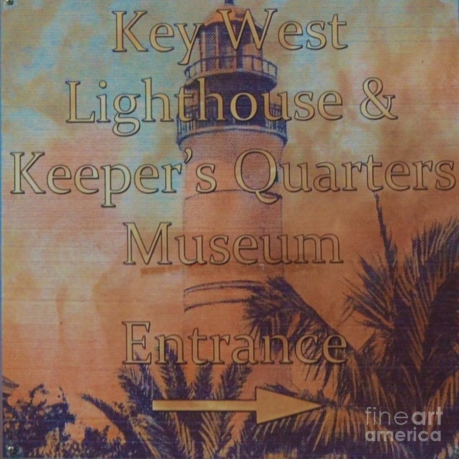 Key West Lighthouse Photograph