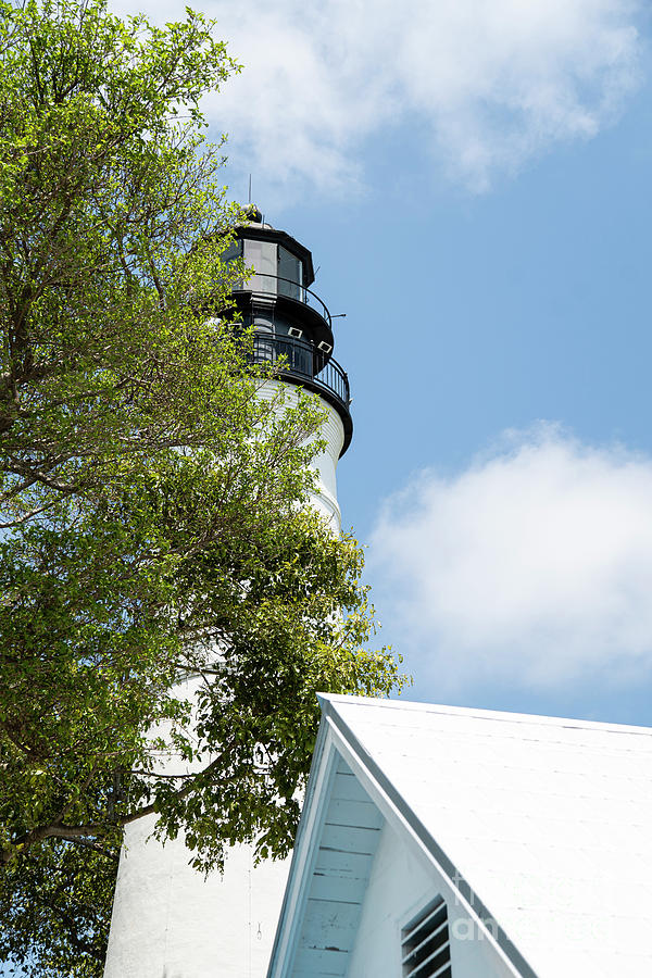 Key West Lighthouse Key West Florida Photograph by Wayne Moran