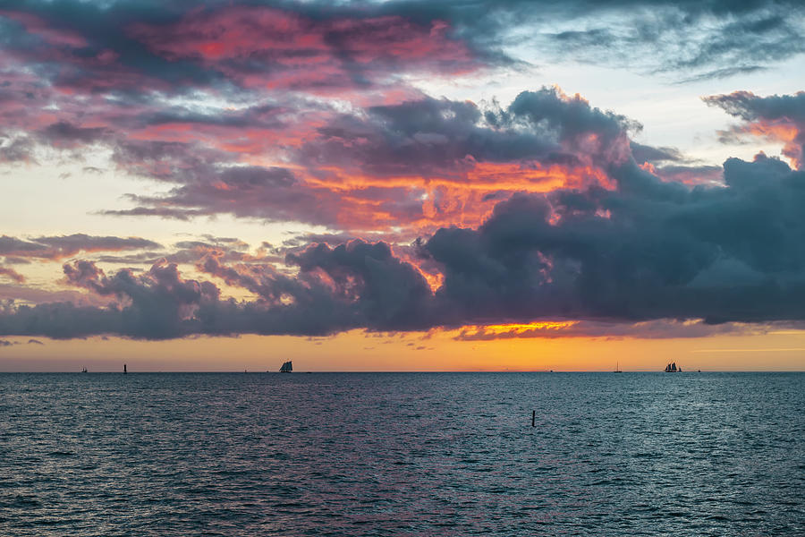 Nature Photograph - Key West sunset by Elena Elisseeva