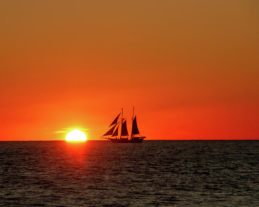 Key West Sunset Photograph by Kristia Adams