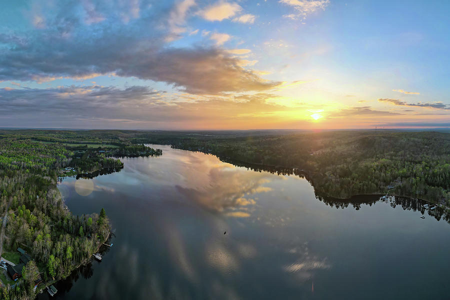 Keys Lake Sunrise  Photograph by Brook Burling