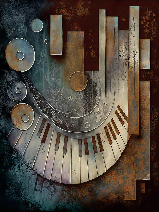 Keys Of Life 2 Digital Art by Judi Lynn