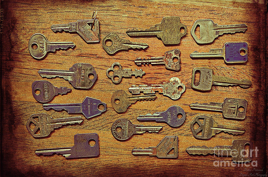 Keys - series 7 - 2 Photograph by Debbie Portwood