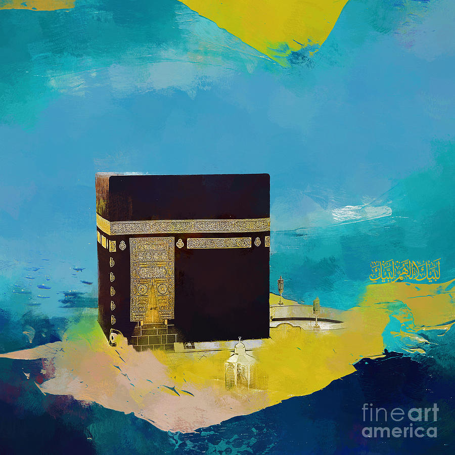 Khana Kaaba art 98i Painting by Gull G