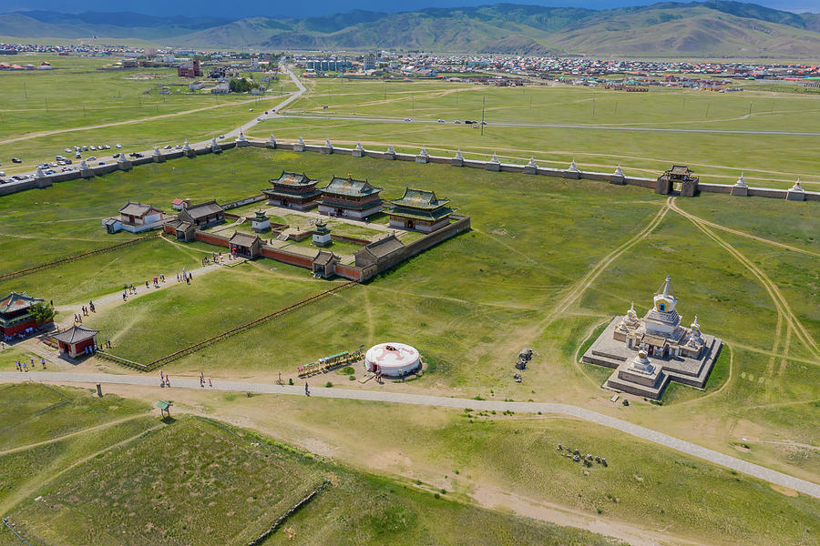 Kharkhorin Erdene Zuu Monastery Photograph by Mikhail Kokhanchikov