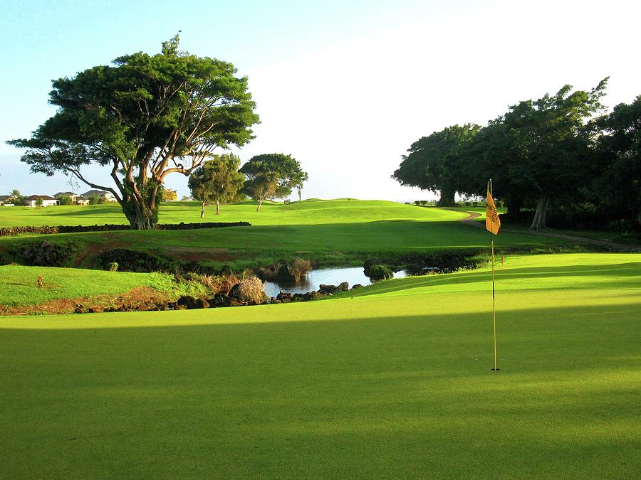 Kiahuna Golf Club Hole 12 Green Photograph by Scott Carda Pixels