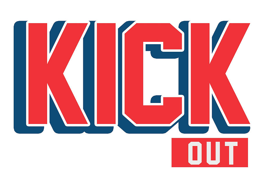 Kick Out Poster travel Painting by Selina Wendy | Fine Art America