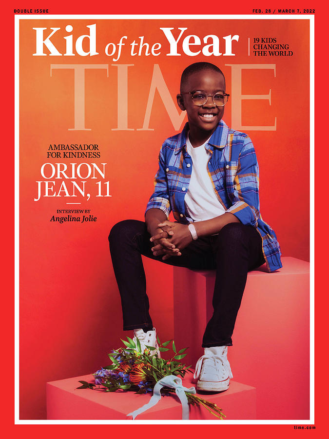 Kid of the Year - Orion Jean Photograph by Photograph by Justin J Wee for TIME