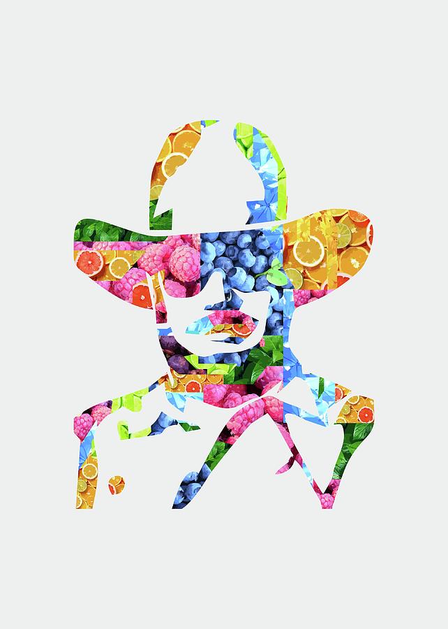 Kid Rock Fruity Pop Art Digital Art