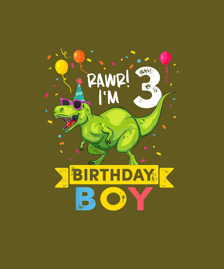 birthday boy 3 year old
