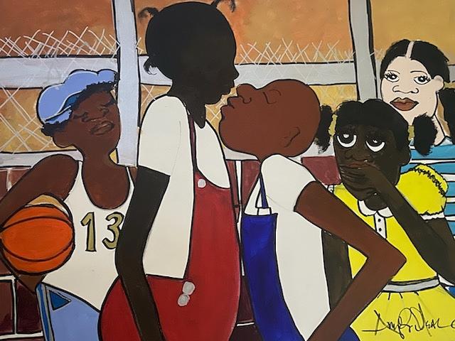 Kids Mixed Media by Angie ONeal