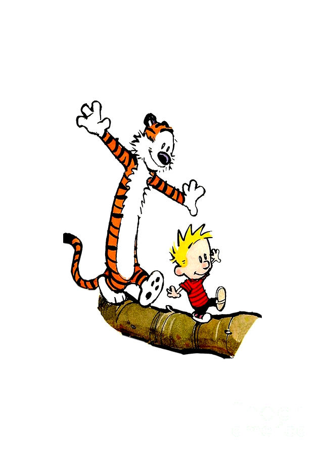 Kids Story Cartoon Hobbes Digital Art by Boulevard Moulay - Fine Art ...