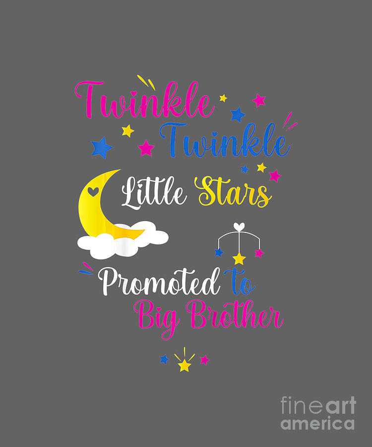 Kids Twinkle Twinkle Little Stars Promoted To Tapestry - Textile by ...