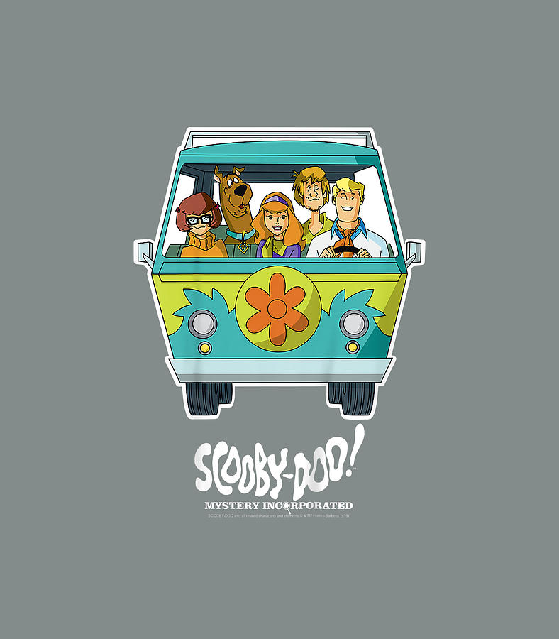 KidscoobyDoo Mystery Incorporated Mystery Machine Portrait Digital Art ...