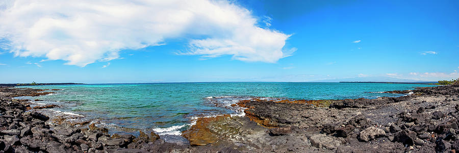 Kiholo Bay Panoramic Photograph