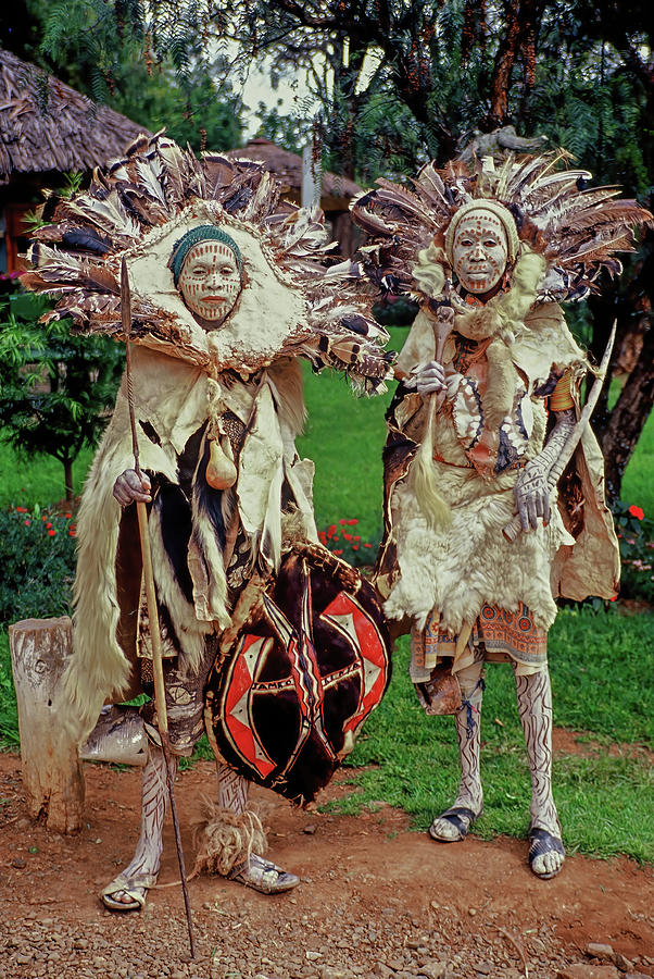 Kikuyu Tribe Couple Photograph by MaryJane Sesto