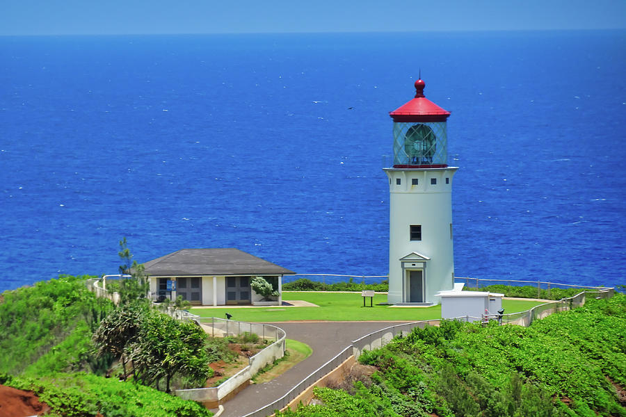 Kilauea Lighthouse Photograph by Cathy P Jones - Fine Art America