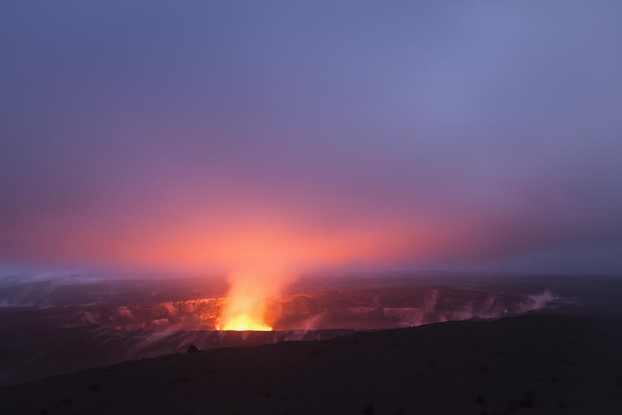 Kilauea Volcano, Volcanoes National Park. Photograph by David Madison