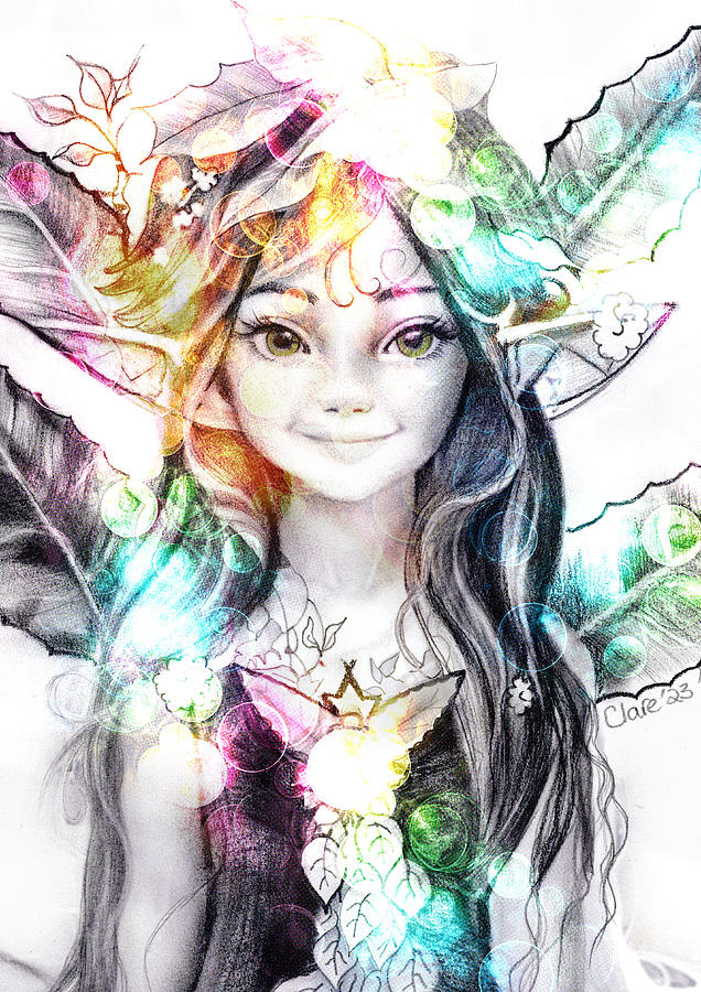 Kileerah the Forest Faerie Drawing by Fifty Two And Willow - Fine Art ...