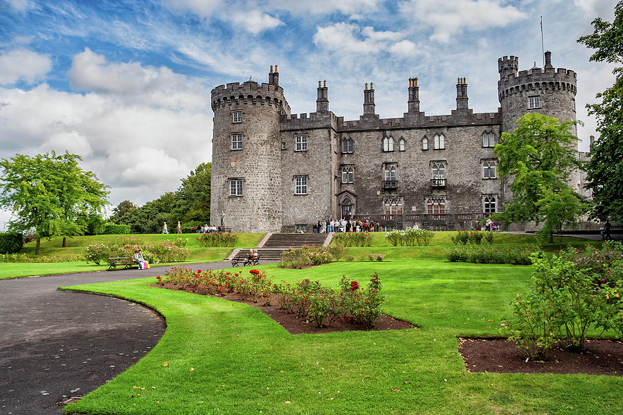 Kilkenny Castle and Gardens In Ireland Photograph by Artur Bogacki