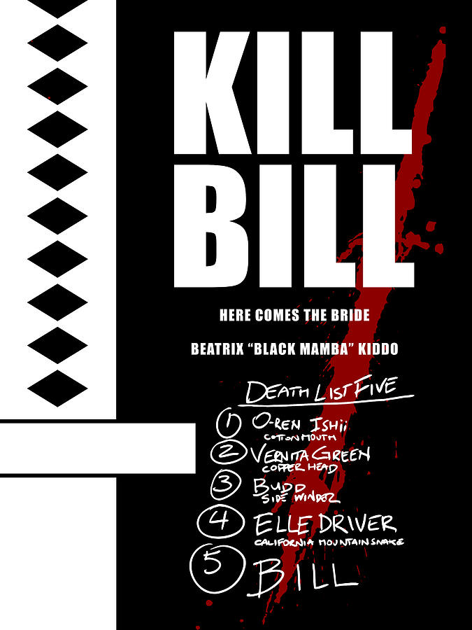 Kill Bill #21 Digital Art by Andrea Gatti - Fine Art America