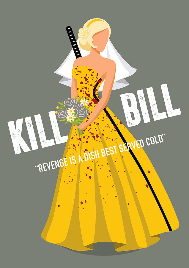 Taxi Driver Digital Art - Kill Bill - Alternative Movie Poster by Movie Poster Boy