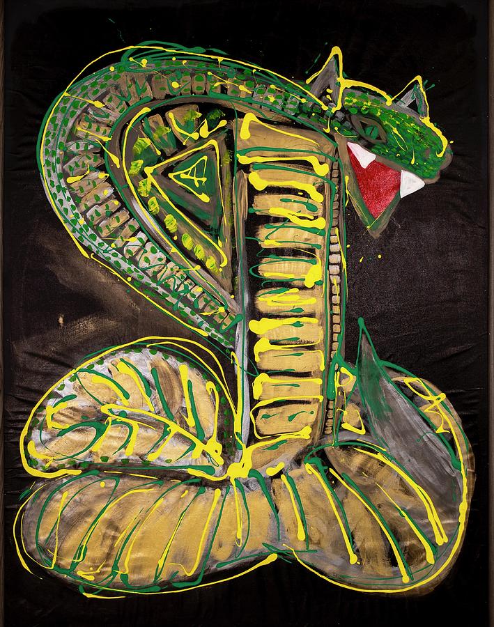Killa Cobra Painting by Leidy Mazo