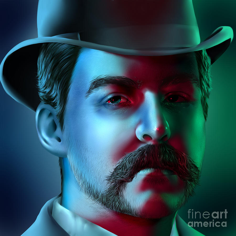 Killer Colours H H Holmes Digital Art By Eternity Box Pixels