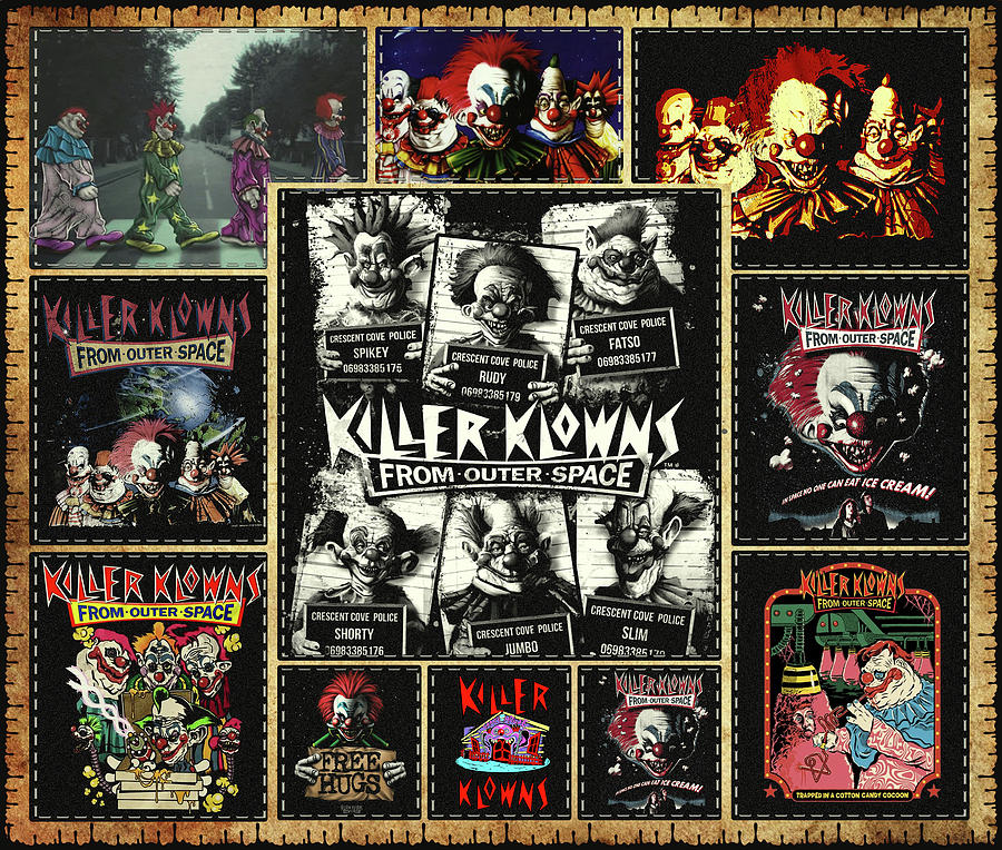 Killer Klowns Digital Art by Killer Klowns - Pixels