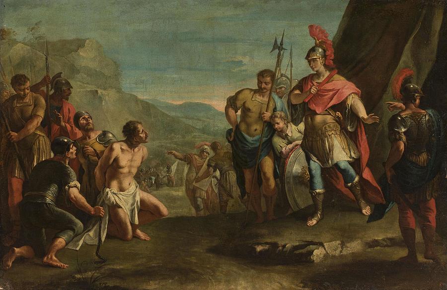 Killer of Darius before Alexander King Porus and Alexander the Great ...