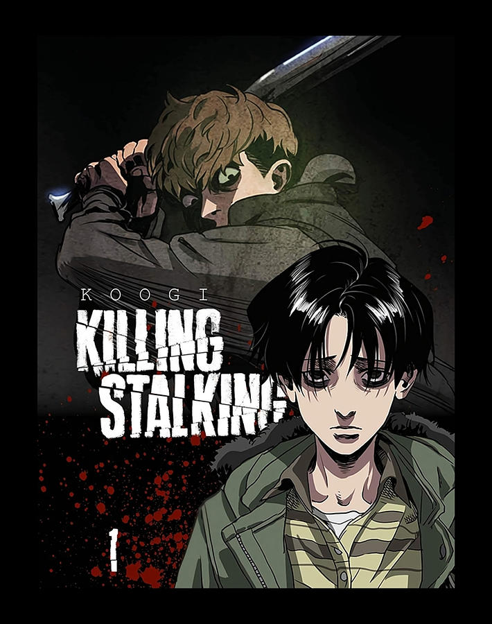 Killing Stalking Yoon Bum - Simple Vintage Digital Art by William Stratton