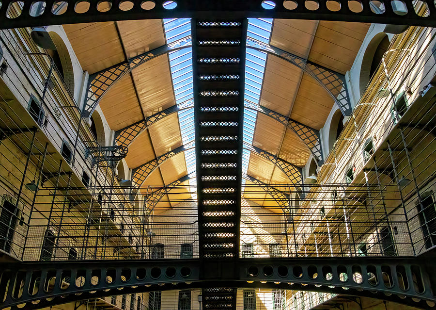 Kilmainham Gaol East Wing Interior Photograph by Carolyn Derstine