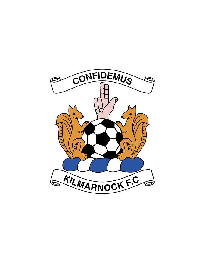 Football Drawing - Kilmarnock by Janis M Carrier