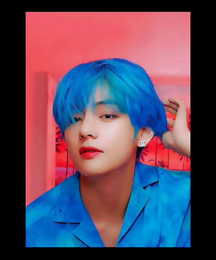 Kim Tae hyung Digital Art by Kiry Sanan - Fine Art America