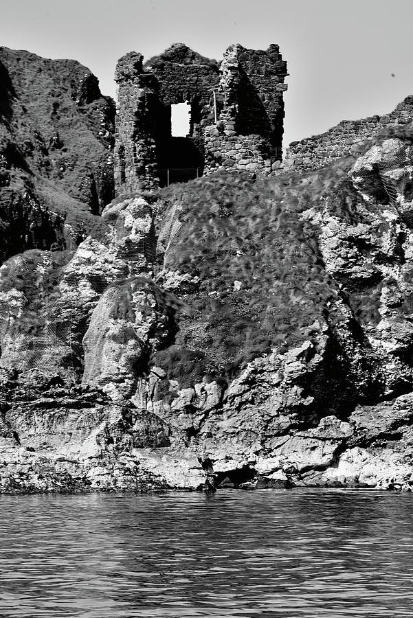 Kinbane Castle Ruins Photograph