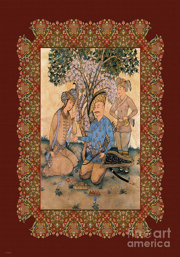 King Abbas Safavid Digital Art by Mehran Akhzari
