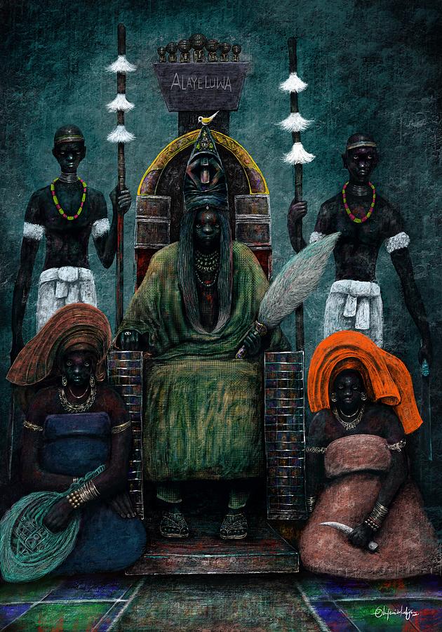 King and His People Digital Art by Olufemi Adedeji - Fine Art America