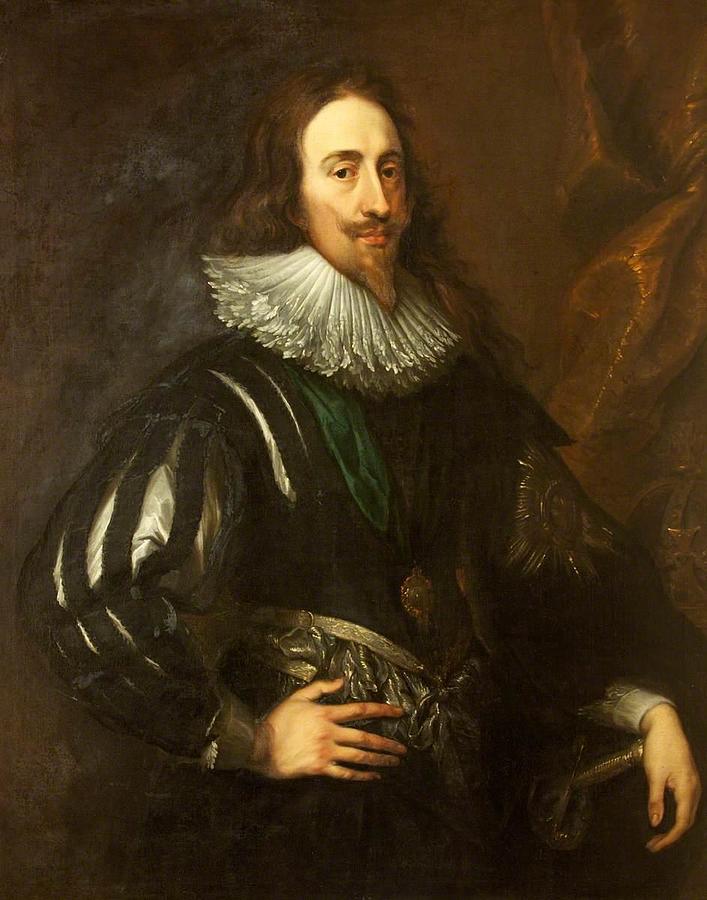 King Charles I 1600-1649 Painting by Anonymous | Fine Art America