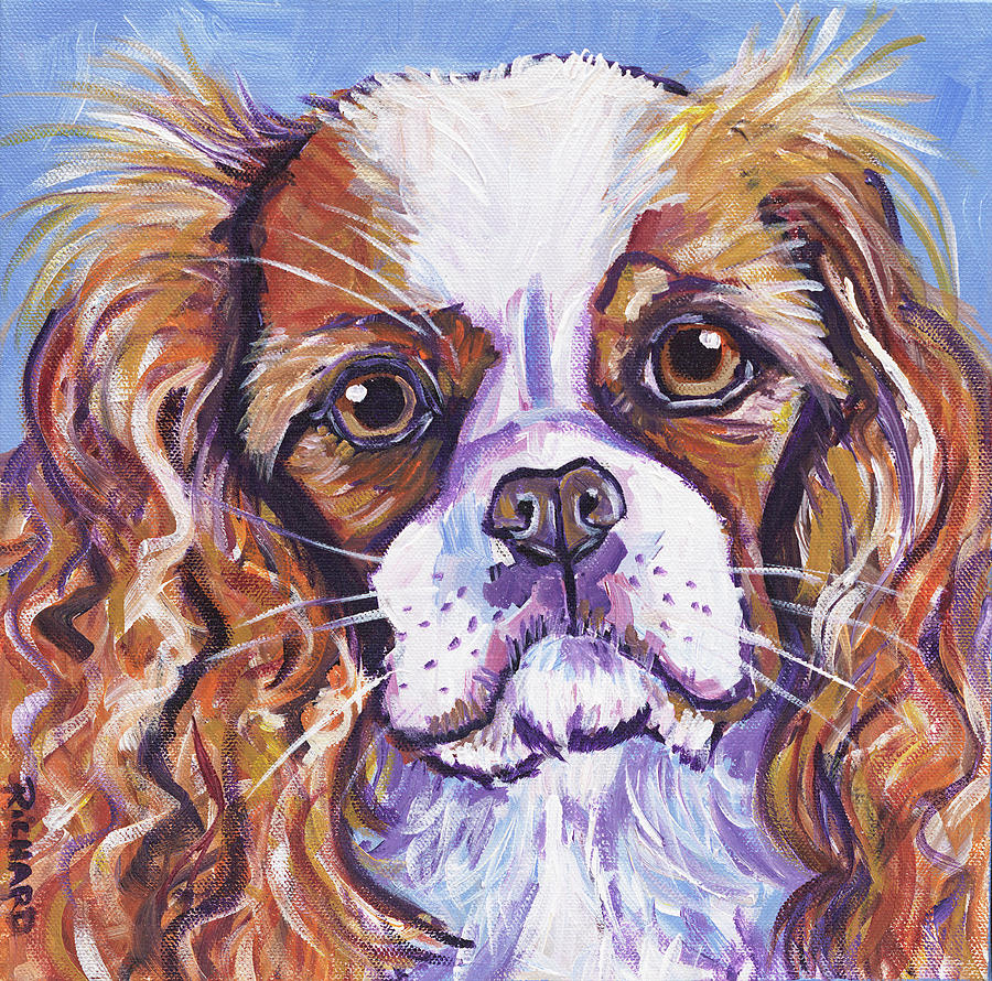 King Charles Painting by Ilene Richard - Fine Art America