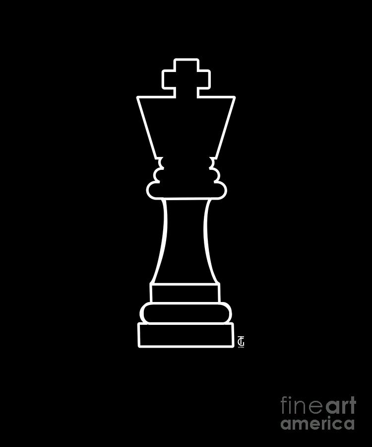 Rook Chess Piece Chess Player Distressed Graphic Art Metal Print by Thomas  Larch - Pixels