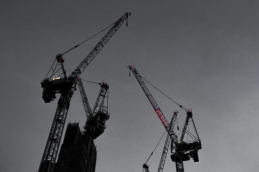 King Cross crane Photograph by Maxime Le Nail - Fine Art America