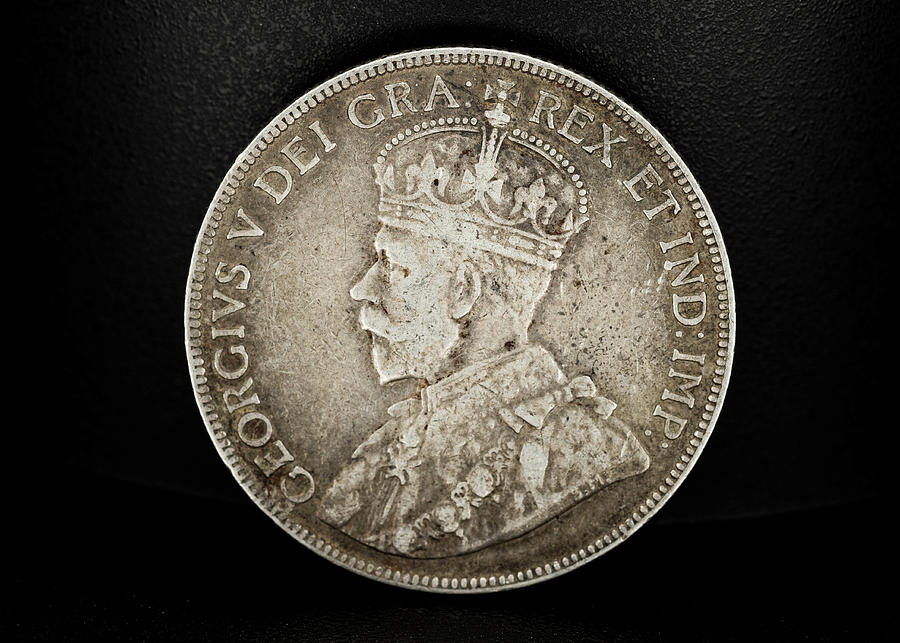 King George Canadian Quarter  Photograph by Amelia Pearn