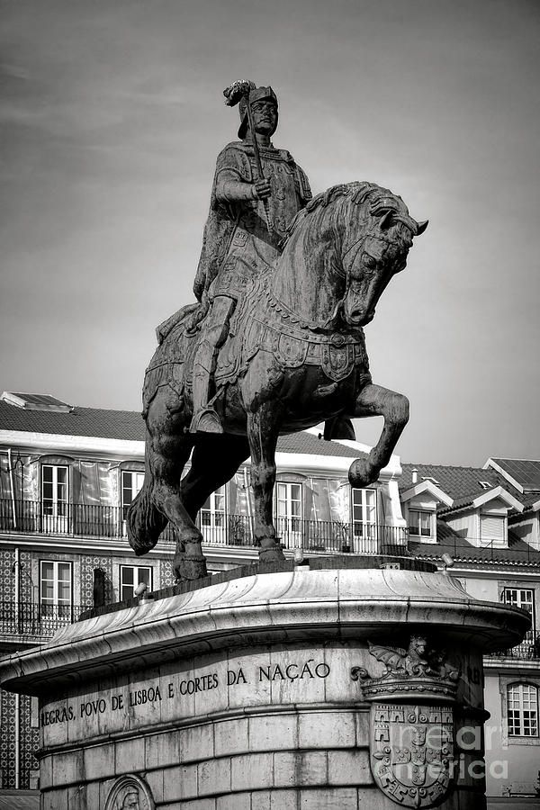 King John the First Statue Photograph by Olivier Le Queinec