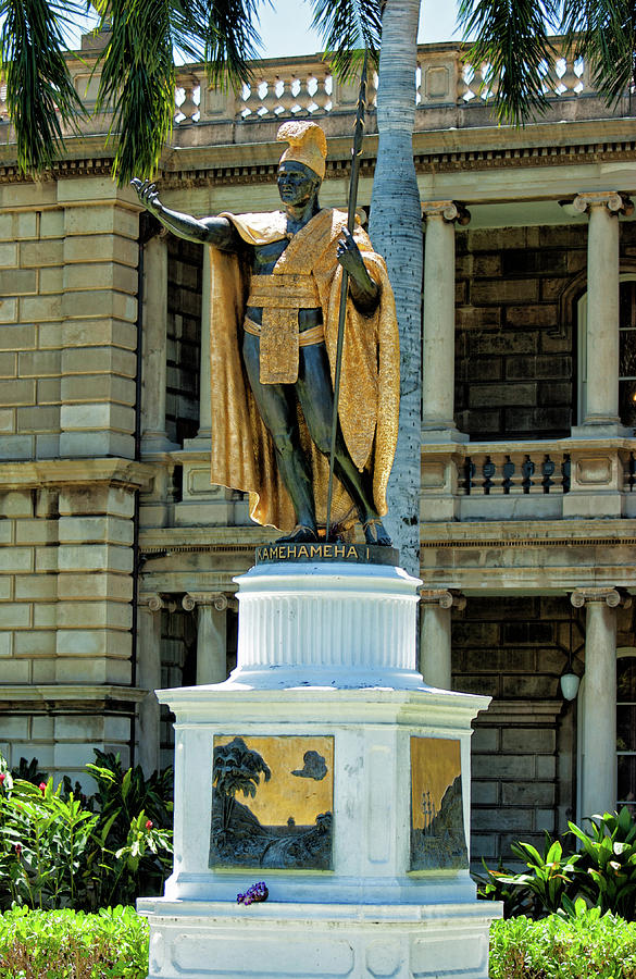 King Kamehameha Statue Photograph