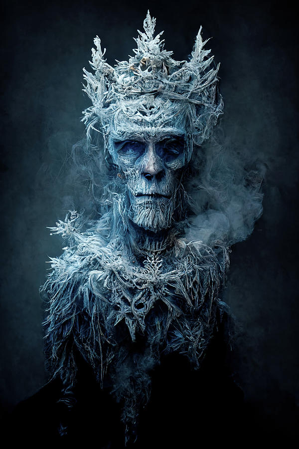 King of Frost and Ice 01 Digital Art by Matthias Hauser