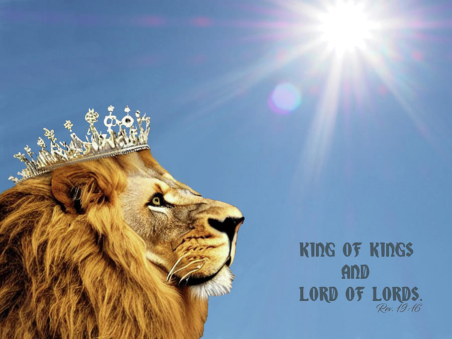 King Of Kings And Lord Of Lords Mixed Media by Sandi OReilly