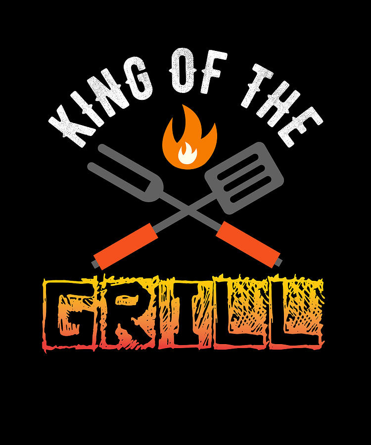 King Of The Grill Digital Art by Steven Zimmer - Fine Art America